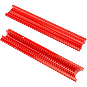 Stern Drive Trim Cylinder Trailering Clips Replacement for Quicksilver 817019A2, Trim Trailer Clip Boat Parts Towing Accessories Fit for MerCruiser Alpha Bravo Mercury Marine Tahoe Drive (2Pcs, Red)