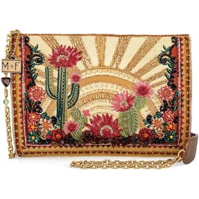 Mary Frances Desert Sunrise Crossbody Handbag, Multicolor
