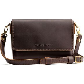 Portland Leather Goods Metro Mini Crossbody حقيبة للنساء-مصنوعة يدويًا من أفضل حبكات الكاملة