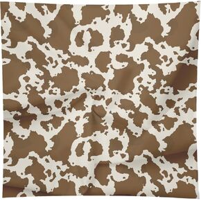 Head Scarf for Women, 27.5" Cute Like Satin Head Hair Scarf, Large Square Fashion Printed Bandana for Hair Wrapping