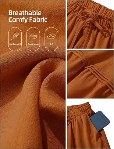 DRESSTELLS Women's Midi Skirts with Pockets Elastic High Waist Flowy Swing A Line Casual Long Skirt in Saudi Arabia