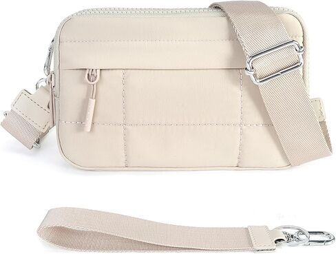 أكياس كروس صغيرة للنساء من نايلون معصم محفظة RFID مع 4 سستة تحمل جميع حامل بطاقة ائتمان المحفظة in Kuwait