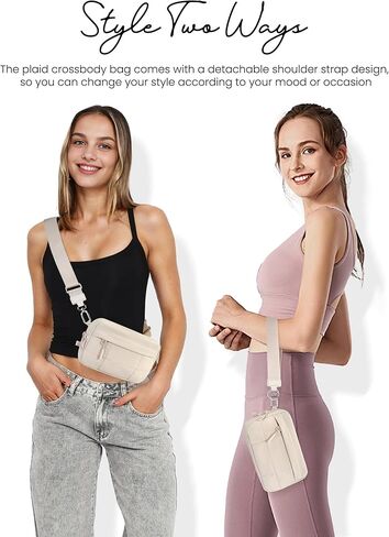 أكياس كروس صغيرة للنساء من نايلون معصم محفظة RFID مع 4 سستة تحمل جميع حامل بطاقة ائتمان المحفظة in Kuwait