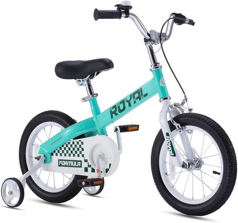 دراجة أطفال من Royalbaby Cubetube Formula للأولاد والبنات مقاس 12 14 16 18 20 بوصة مع عجلة تدريب متعددة الألوان in Saudi Arabia