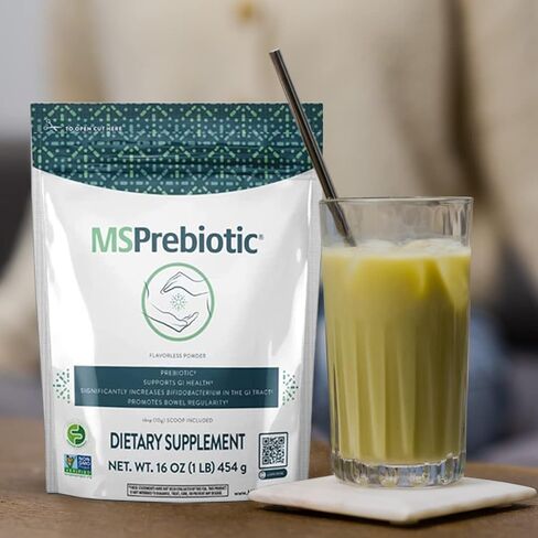 Prebiotics Fiber Supplement Very High Source of Soluble Fiber | Original Superfood Gut Health Supplements That Feed Probiotics | Prebiotic Fiber Powder (16oz) in Saudi Arabia