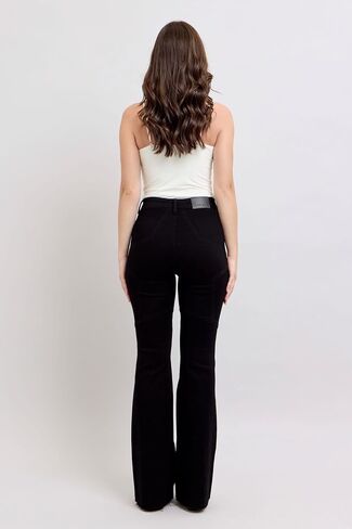 Judy Blue Blue Star Seam Seam Detail Jeans - STACK STICH DESICATION STANCE DESICATION ، STRETT in Saudi Arabia