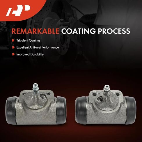 A-Premium Front Drum Brake Wheel Cylinder Compatible with Select AMC Models - American 1964 1965, 2-PC Set - Replace# 5473074, J8126712 in Saudi Arabia