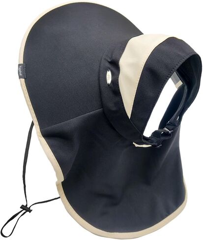 Women Sun Visor Hat Neck Coverage Flap Ponytail Hole Wide Brim Summer UV 50+ Protection Beach Packable Roll Up in Saudi Arabia