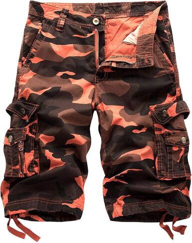Men's Camouflage Cargo Shorts Camo Outdoor Work Short in Kuwait
