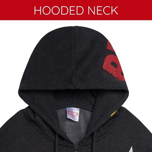 Marvel Deadpool و Wolverine Choy Fleece zip Up Hoodie أحجام (X -Small - 2XL) in Saudi Arabia