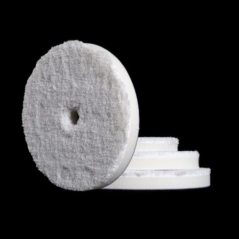 RUPES Ultrafine D-A Microfiber Pad (White) Ø 160mm, Single Pad in Saudi Arabia