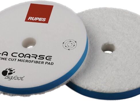 RUPES Ultrafine D-A Microfiber Pad (White) Ø 160mm, Single Pad in Saudi Arabia