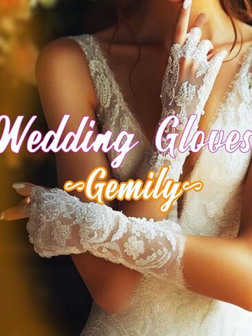 Lace Tea Party Gloves Sheer Formal Gloves for Women in Saudi Arabia