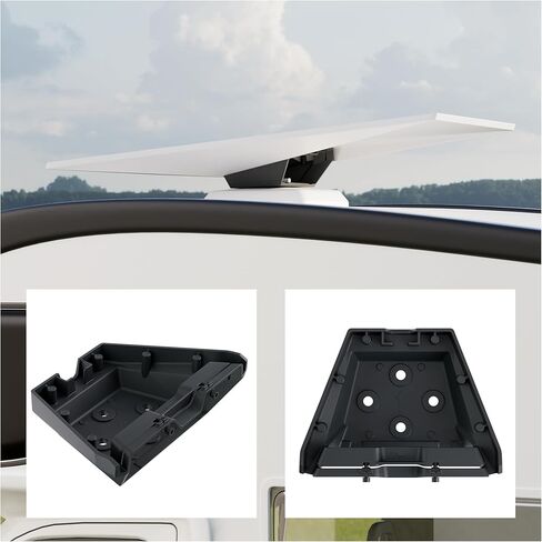 Starlink Gen 3 Pole Mount، محول أنابيب معدنية لـ Starlink Gen3/V3 RV ومجموعة تثبيت السقف لحامل الأطباق القياسي V3 Starlink in Kuwait