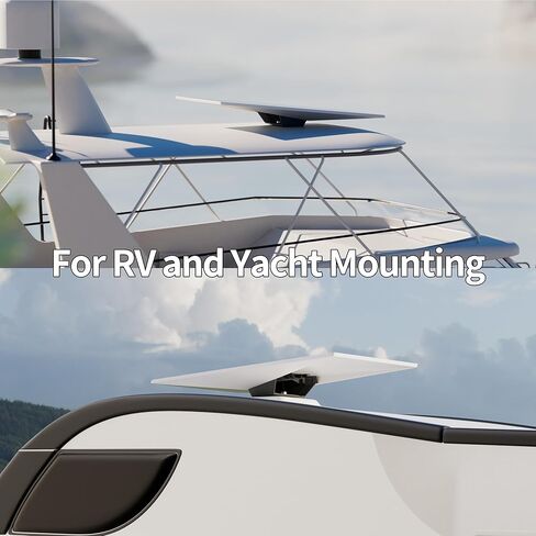 Starlink Gen 3 Pole Mount، محول أنابيب معدنية لـ Starlink Gen3/V3 RV ومجموعة تثبيت السقف لحامل الأطباق القياسي V3 Starlink in Kuwait