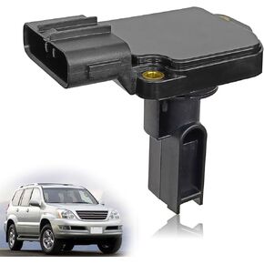 22204-0C010 Mass Air Flow Sensor MAF Sensor Compatible with Toyota 1998-2000 4Runner 2.7L, 1998 T100 2.7L, 1995-2004 Tacoma 2.4L, for:-Lexus 2003-2005 GX470, 1998-2005 LX470