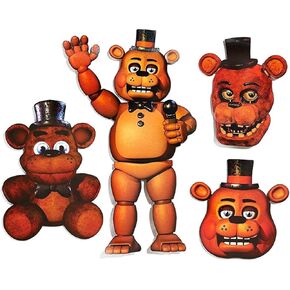Five Nights at Freddy's Freddy Character Cutouts (4 Pieces)