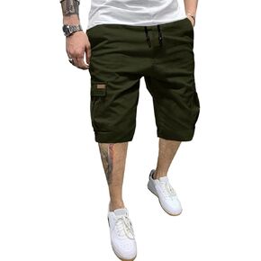 JMIERR Mens Casual Joggers Pants and Cargo Shorts