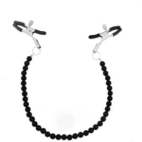 Nipple Clamps Adjustable Pressure Pearl Body Chains Non-Piercing Body Jewelry Body Clips Faux Body Jewelry Rave Accessories