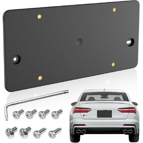 حامل قوس لوحة الترخيص الخلفي لـ Audi A3 A4 A5 A6 A7 S5 S5 S6 S7 RS6 RS7 RS7 Q5 Q5 SQ5 2012-2024 طقم التثبيت على لوحة التثبيت