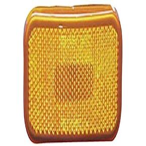 Creative Pro Fateners Unlimited 003-58L 12 V Amber Rectangle LED ضوء التخليص مع زوايا مستديرة