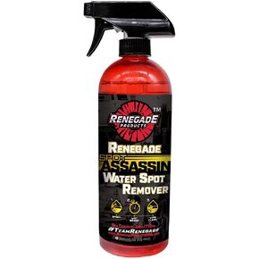 Renegade Products Water Spot Remover Safe on Polished Aluminum Non Acidic Base 24 Oz Bottle
