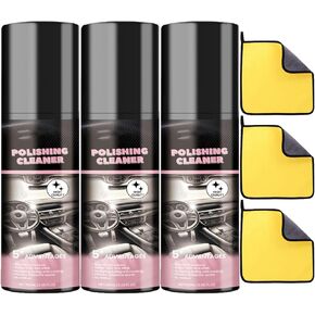 XIRUJNFD Nicetopu Polishing Cleaner, Car Interior Cleaner, 3.38oz/100ml Waterless Car Interior Detailer Spray, Multipurpose Car Polishing Cleaner (1Pcs)