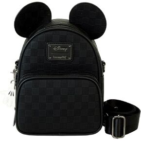 Loungefly Mickey Mouse Mouse Scheded Mini Backpack & Crossbody Bag
