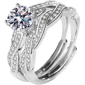 S925 Sterling Silver Rings for Women ، Celtic Knot على شكل حلقات قابلة للتعديل للنساء ، عصابات الزركونيا المكعبة ، خاتم إصبع الإبهام ، حلقات الخطبة ،