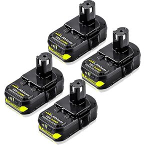 VANTTECH 2Packs P102 18V 3.6Ah Battery Replacement for Ryobi 18V Battery Lithium Ion P108 P103 P105 P107 P109 P104 Compatible with Ryobi 18-Volt Plus Power Tool Battery