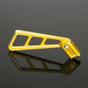 3D CNC Front Brake Caliper Disk Cable Guard Guide Protector Compatible with Monkey 125 2018-2024 All Models (JB02/JB03) (Gold)