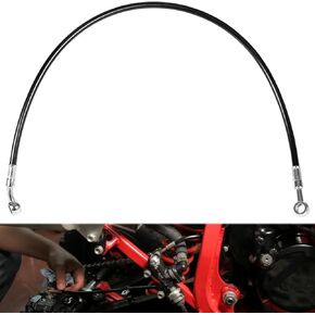 After Simplifying the Brake Line Kits ATV Line Black - For Suzuki LT-Z400 /Honda ATC250R 85 86 /Honda TRX400EX TRX400X /Honda TRX300EX 93 94 95 (Applicable to All Years)