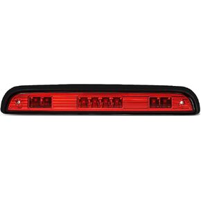 DNA MOTORING 3BL-F15092-LED-RD Red Lens LED High Mount 3rd Third Brake Light [Compatible with 92-96 Ford F150 / 92-97 F250 F350]