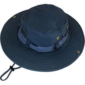 NPJY Sun Hats for Men Women Boonie Hats UPF 50+ Bucket Hat for Fishing Hiking Hunting Safari