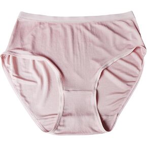 Women's 100% Mulberry Silk Underwear Knitted Briefs Panties Mid Waist Satin Bikini Shorts