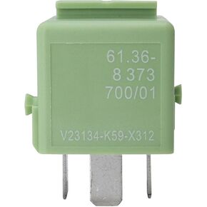 HiSport Relay V23134-K59-X312 12VDC 5Pins Plug-in Automotive Relay Compatible with BMW 318I 320I 323I 325I 328I 330I 525I 530I M3 M5 M6 Z3 Z4 Z8 Cooper, Replacement for 61368373700