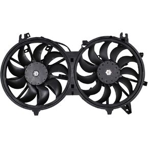 NewYall Engine Radiator Condenser Cooling Fan Assembly for Infiniti EX35 FX35 G35 G37 M35h Q60 Q70 Nissan 370Z 2007-2020