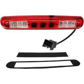 25890530 LED 3Rd Third Brake Light Cargo Lamp High Mount Stop Light Fit for Chevy Silverado GMC Sierra 1500 2500 3500 HD 2007 2008 2009 2010 2011 2012 2013