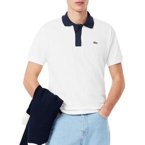 Lacoste Men's Classic Fit Contrast Pique Pique Pique