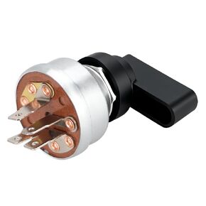 Starter Ignition Switch 4 Position 4 Terminal with Handle Lever Fits for Miller Welder,OE 217680 & 207073