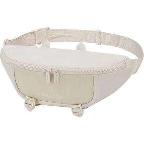 حزم Maxtop كبيرة فاني للنساء الرجال Crossbody حقيبة السفر مع حزمة الخصر قابلة للتعديل حزام خالية من اليدين لصالة الألعاب الرياضية المشي لمسافات طويلة ، أسود in Kuwait