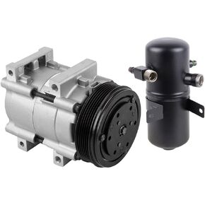 For Ford Bronco F-150 F-250 F-350 1994 1995 AC Compressor w/A/C Drier - BuyAutoParts 60-86173R2 NEW
