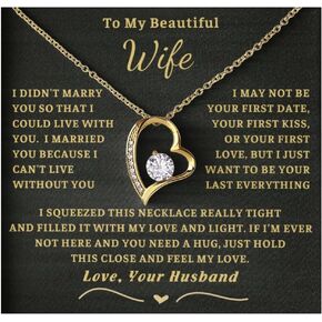 Jewelry To My Wife, Forever love necklace, Gift For Soulmate, Gift For Wife, Wife Birthday Gift, Women Gift, Wife Necklace