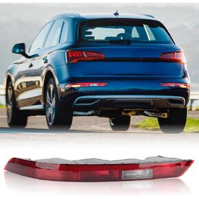 ضوء المصد الخلفي متوافق مع 2017 2018 2019 2020 Audi Q5 US الإصدار الخلفي العاكس العاكس السفلي الذيل يستبدل 80a945070a جانب الركاب الأيمن