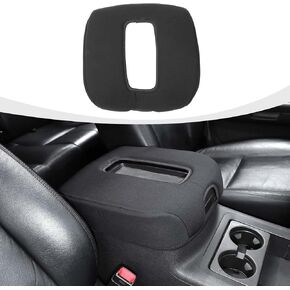 Center Console Cover Armrest Box Pad Compatible with Chevy Silverado/Suburban/Tahoe/Avalanche/GMC-Yukon Accessories 2007-2013