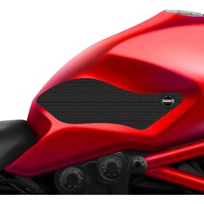 Motorcycle Accessories Tank Grips/Anti-slip Pads/Traction Non-Slip Mats Fuel Tank Protection for Ducati Monster 797/821 / 1200 2014-2020
