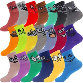 Funny Socks,Crazy Funny Emotion Socks for Women,Funny Emotion Socks,Emotion Socks,Smoods Socks