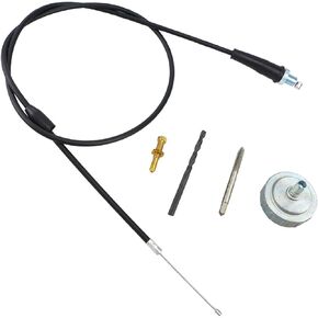طقم كابل الخانق ، يناسب Yamaha Blaster 200 1988-2006 ، مجموعة إزالة الإزالة بما في ذلك المسمار الخانق كابل الخانق ، استبدل 2xJ-26311-01-00