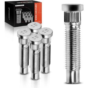 A-Premium M12-1.50 Wheel Studs Compatible with Chevrolet Malibu Cruze Orlando Sonic Spark Trax Volt Cadillac ATS ELR Buick LaCrosse Hummer H3 10-PC Set