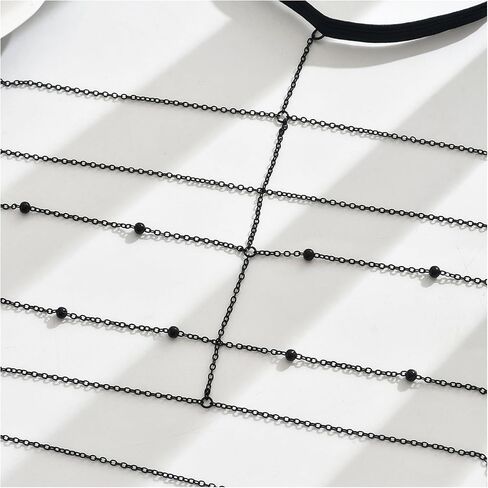 Simple Bikini Bead Thigh Chain Jewelry,Summer Beach Multi-layered Tassel Leg Chain,Sexy Adjustable Festival Thigh Body Chain Jewelry for Women in Saudi Arabia